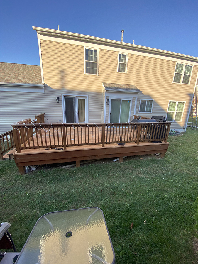 Before Deck Refacing Ellicott City MD 2